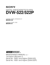 Sony DVW-522 Maintenance Manual