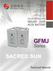 Sacred Sun GFMJ-800 Technical Manual