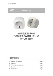 ARC MYCR-3500 Manual