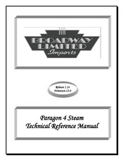Broadway Limited Paragon 4 Technical Reference Manual