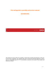 Conteg LES-RACK-M1 Assembly And Service Manual