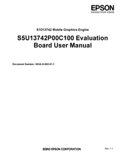 Epson S5U13742P00C100 User Manual