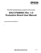Epson S5U13700B00C User Manual