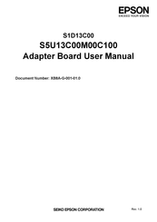 Epson S5U13C00M00C100 User Manual