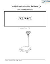 Inscale CFW 150 Manual