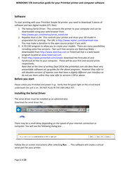 Printrbot Simple Instruction Manual