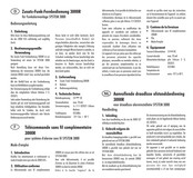 Pentatech 3000R User Manual