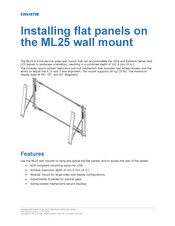 Christie ML25 Instruction Sheet