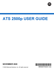Motorola Solutions ATS 2500p User Manual