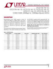 Linear Technology DC1525A-C Demo Manual