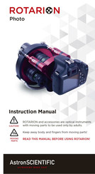 AstronSCIENTIFIC Rotarion Photo Instruction Manual