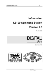 Lenz DIGITAL plus LZ100 Information