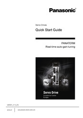 Panasonic PANATERM Quick Start Manual