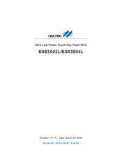 Holtek BS83B04L 8SOP Manual