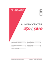 Frigidaire FLCE752CAW0 Use & Care Manual