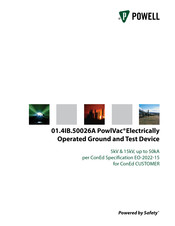 Powell PV-E 60600G98 Manual