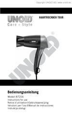 Unold TOUR Instructions For Use Manual