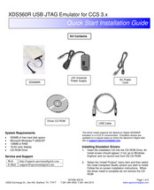 Spectrum Digital XDS560R Quick Start Installation Manual