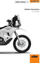 KTM 450 Rally Factory Replica 2021 Owner's Manual