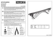 Faller BIETSCHTAL BRIDGE Manual