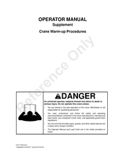 Manitowoc Shuttlelift CD5515-2 Operator's Manual
