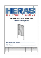 Heras B360 Instruction Manual