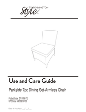 Ty Pennington Style D71 M50172 Use And Care Manual