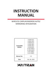 Cartizan VI-AD-SYMC2 Instruction Manual