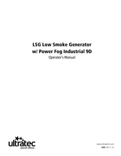 Ultratec LSG PFI-9D Operator's Manual