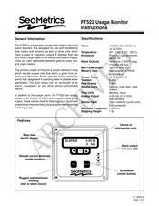 Seametrics FT522 Instructions