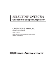 Integra SELECTOR Operator's Manual