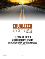 Days EQUALIZER SYSTEMS EQ Smart-Level Installation/Operation/Warranty Manual
