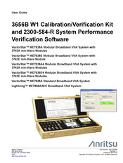Anritsu 3656B W1 User Manual
