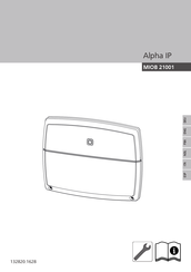 Alpha IP MIOB 21001 Instructions Manual