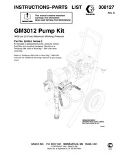 Graco GM3012 Instructions-Parts List Manual
