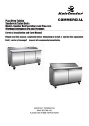 Kelvinator KCHMT60.24 Service, Installation And Care Manual