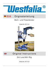 Westfalia 87 51 61 Original Instructions Manual