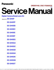 Panasonic DC-GH5EB Service Manual