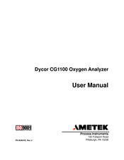 Ametek Dycor CG1101 User Manual