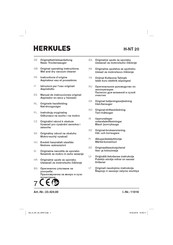 HERKULES H-NT 20 Original Operating Instructions