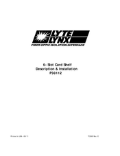 SNC LYTE LYNX P30112 Description & Installation