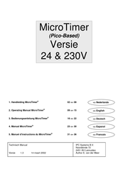IPC MicroTimer Operating Manual
