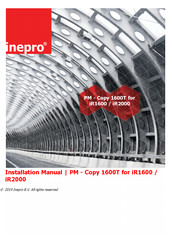 Inepro PM - Copy 1600T for iR1600 Installation Manual