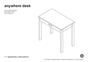 Target DSESTDSKWH Assembly Instructions Manual