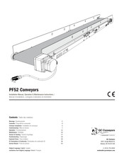 QC Conveyors PF52 Installation Manual, Operation & Maintenance Instructions
