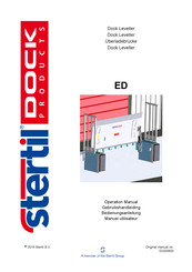 stertil DOCK products ED Operation Manual