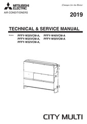 Mitsubishi Electric CITY MULTI PFFY-W25VCM-A Technical & Service Manual