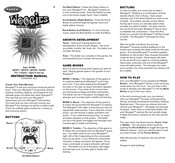 Radica Games WOOGIES N1698 Instruction Manual