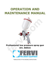 Fervi A601A Operation And Maintenance Manual