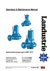 Landustrie LANDY DTP62-40 Operation & Maintenance Manual
